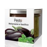 Pesto di melanzane e basilico