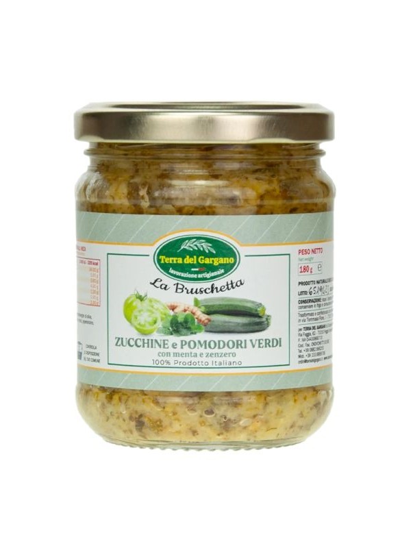 Terra-del-Gargano-16_Bruschetta-zucchine-e-pomodori-verdi 600x800 16 Bruschetta - Zucchine e pomodori verdi - immagine 1