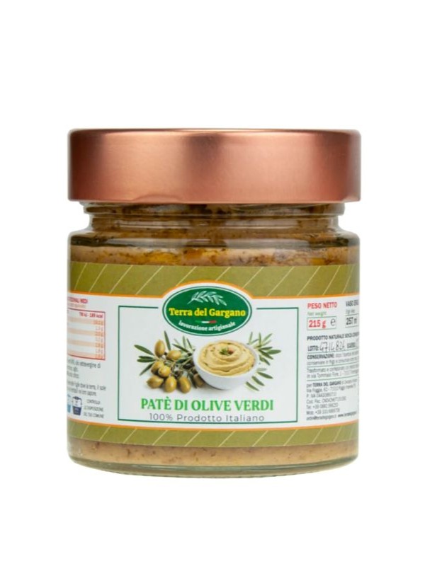 Terra-del-Gargano-19_Patè-olive-verdi 600x800 34 Patè di olive verdi - immagine 1