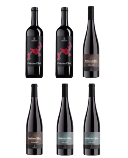Vini DOC Piemonte Super prodotti da Poderi dù Suldà