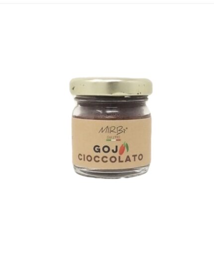 Goji bio Cioccolato prodotto energetico ricco di antiossidanti, prodotto di eccellenza dell'Azienda Agricola Mirbì